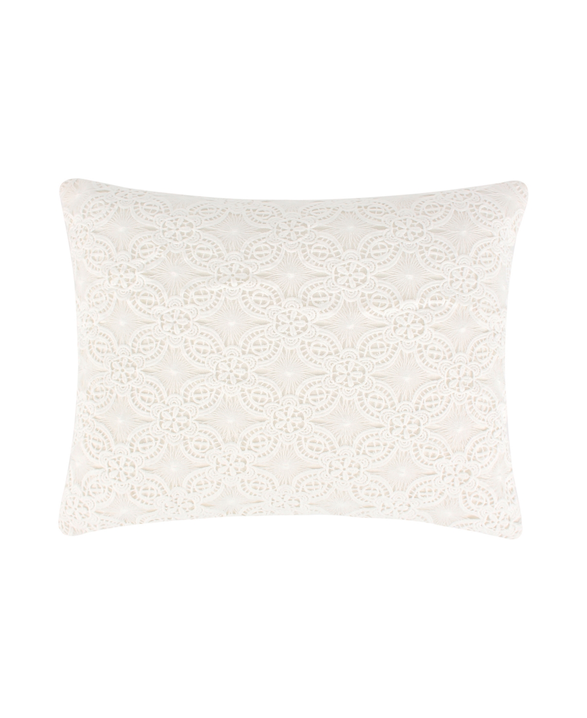 Levtex Leonora Decorative Pillow, 18" X 14" In White