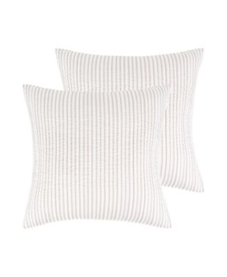 Tobago Stripe 2-Pc. Sham Set, European