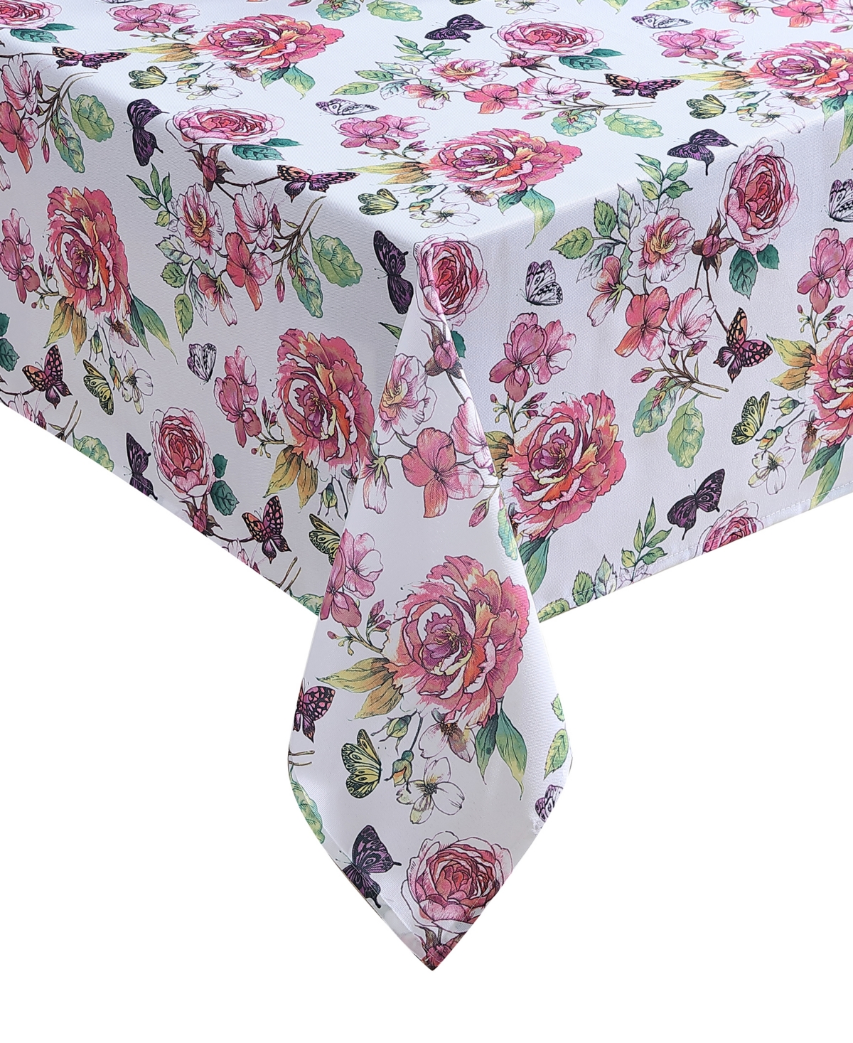 Laura Ashley Easy Care Tablecloth, 60 x 84, Service for 6