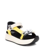Macy's yellow sales box flip flops