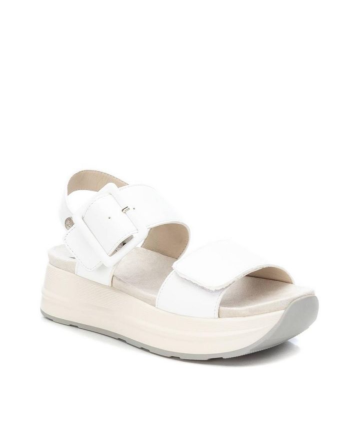 XTI Women's Platform Sandals By White - Macy's