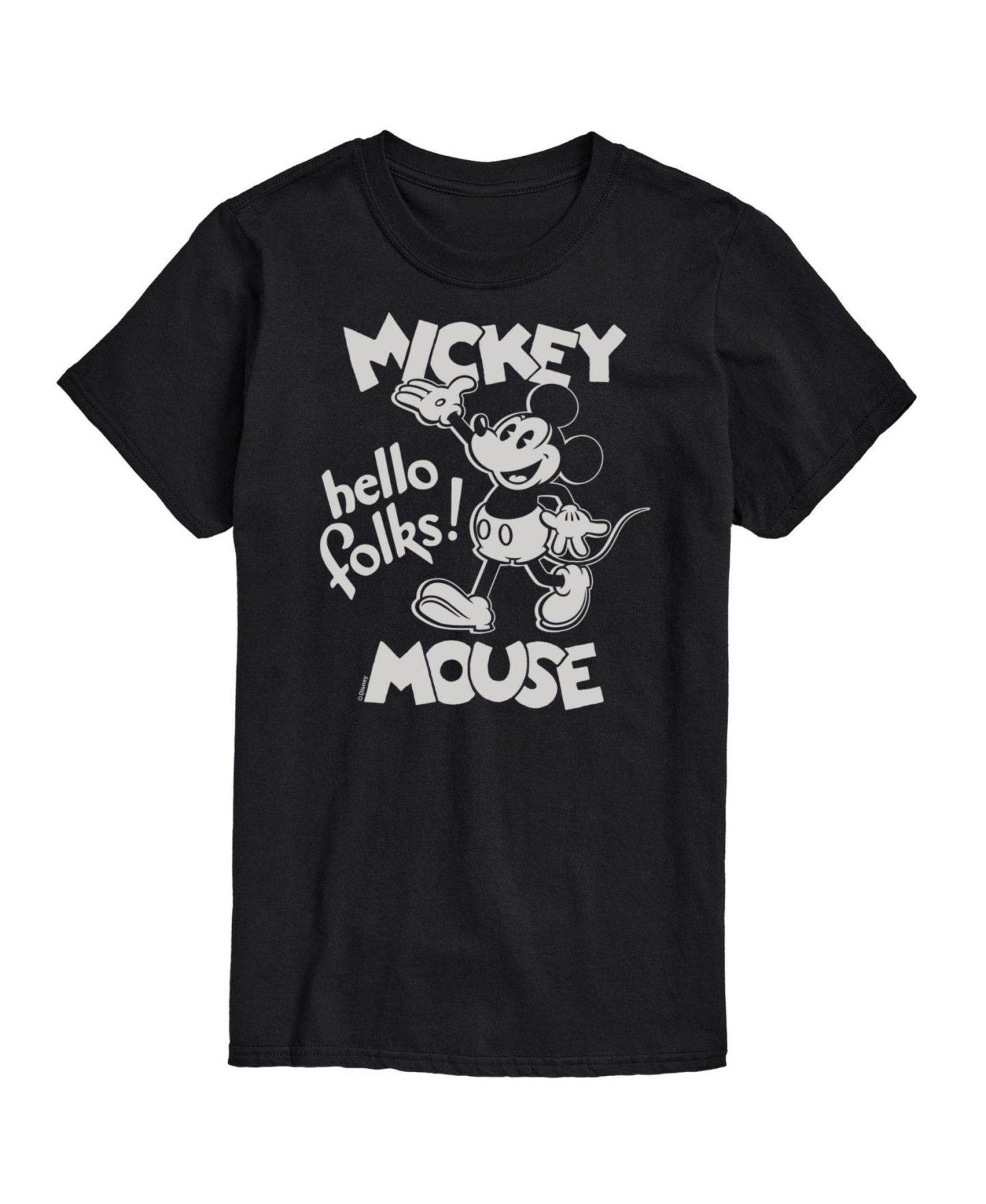 Мужская футболка AIRWAVES Disney Standard Graphic, цвет: Чёрный — фото 1