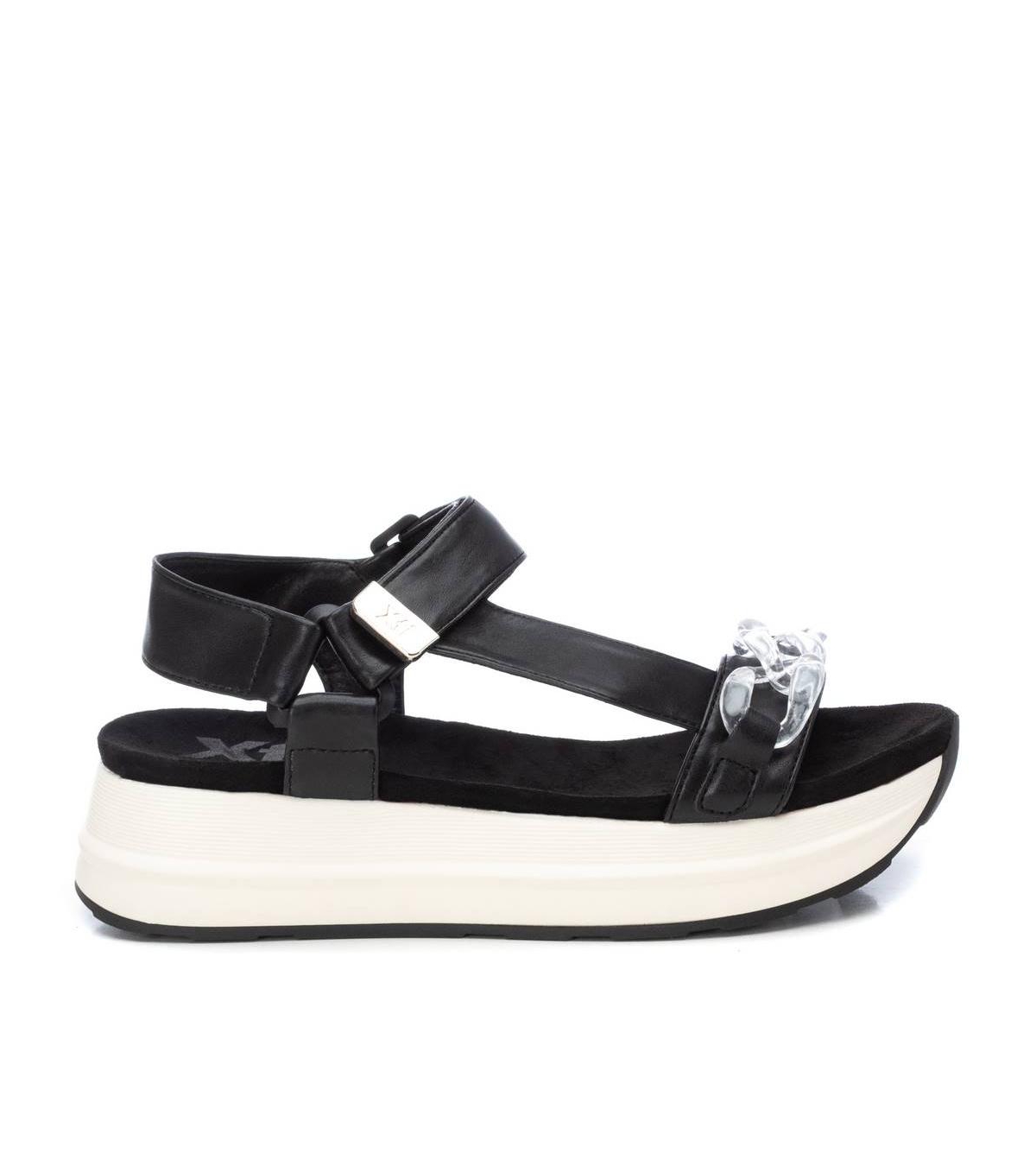 Women's Platform Sandals By Xti, Black - Black