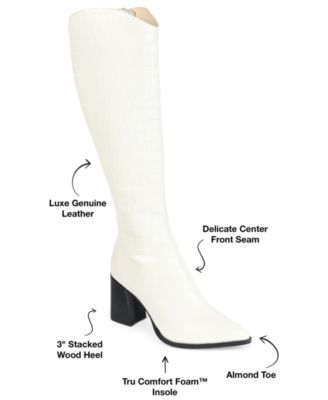 Women's Laila Block Heel Knee High Dress Boots