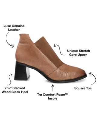 Women's Stylla Stretch Vamp Block Heel Shooties