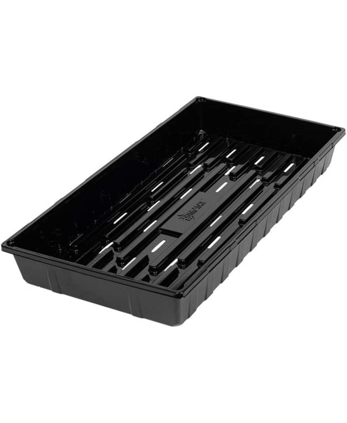Products Food Grade and Bpa Free, 10 Inches x 20 Inches Tray, with Drain Holes, Black - Black