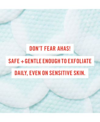 Facial Radiance Pads with Glycolic + Lactic Acids – Exfoliating Pads with AHA, 60 pads