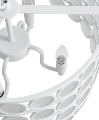 Abbot 4-Light Drum-Shaped Chandelier