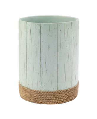 Beachcomber Seashells Resin Wastebasket