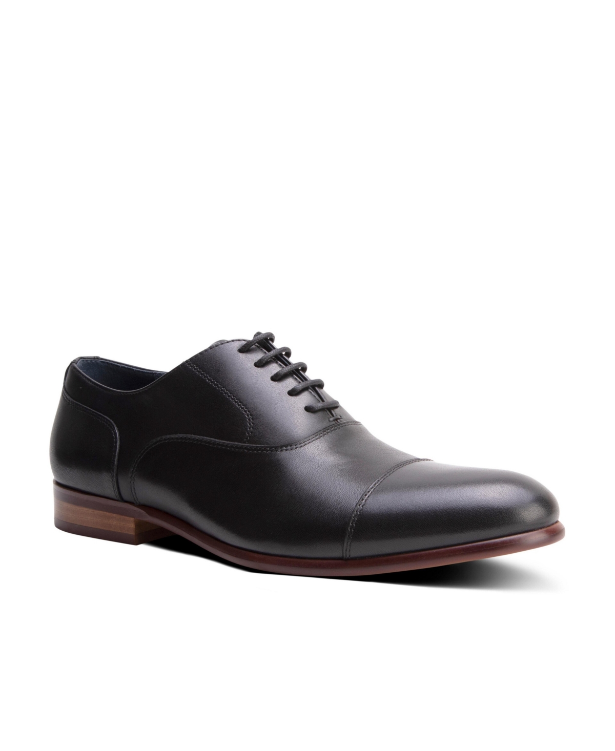 Men's Melvern Dress Lace-Up Cap Toe Oxford Leather Shoes - Chestnut