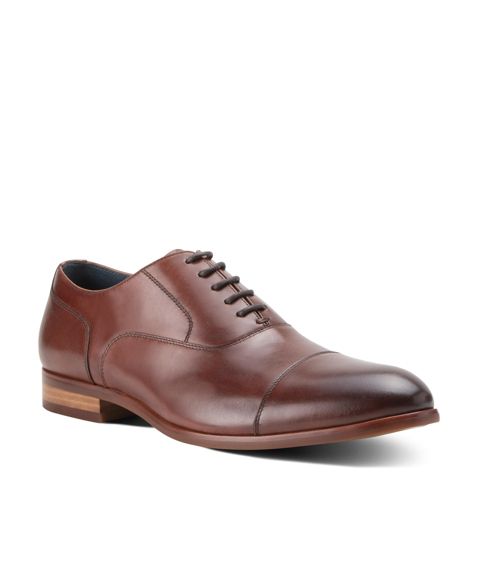 Обувь Blake McKay Men's Melvern Dress Lace-Up Cap Toe Oxford Leather, цвет: Каштановый