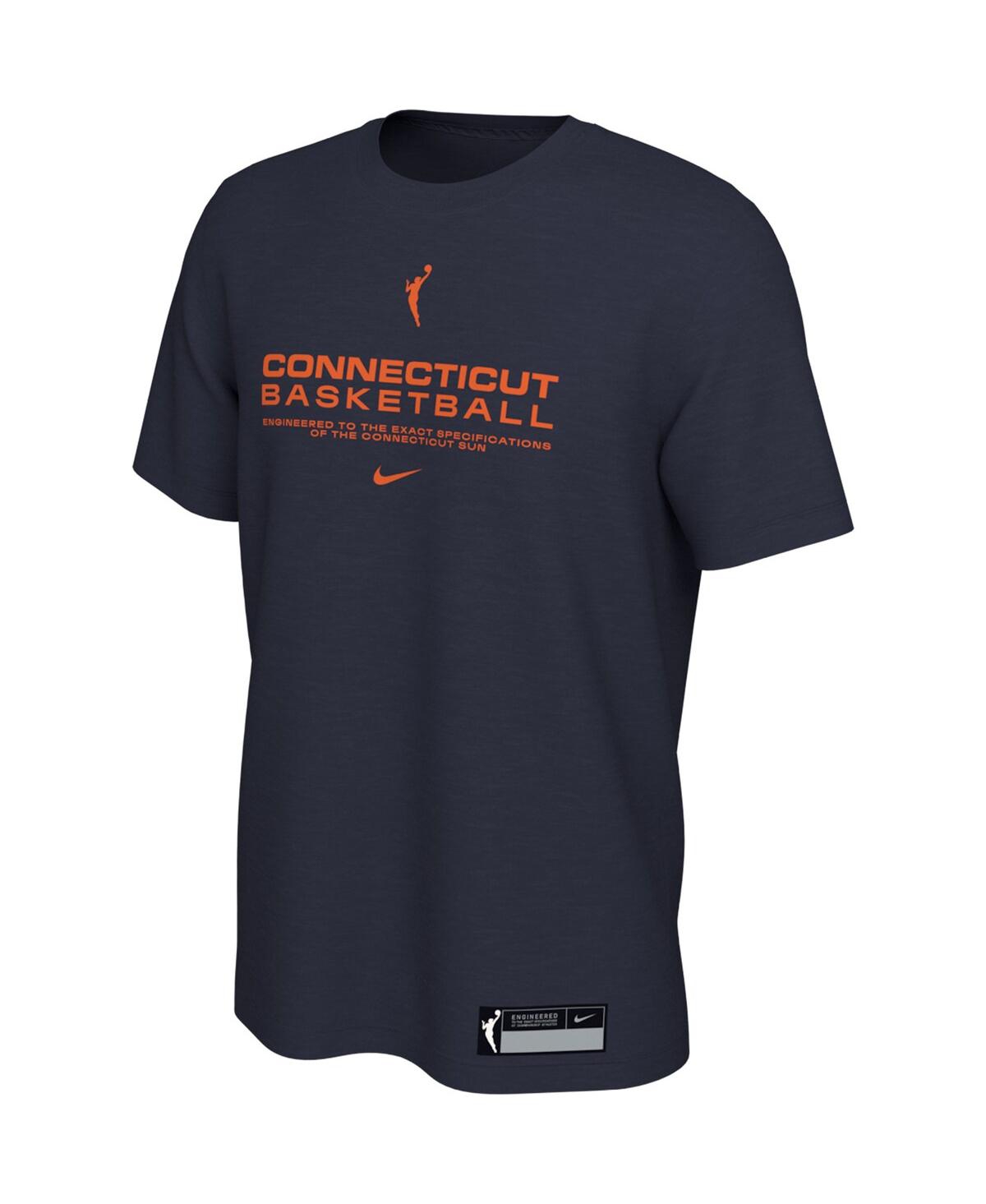 Shop Nike Men's  Navy Connecticut Sun On Court Legend Essential Practice T-shirt