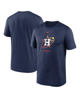Men's Navy Houston Astros City Connect Logo T-shirt