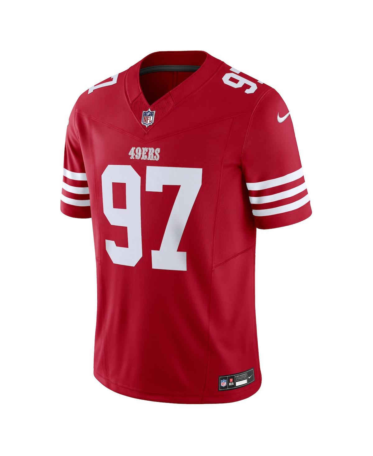 Men's Nike Nick BosaSan Francisco 49ers Vapor F.u.s.e. Limited Jersey - Scarlet