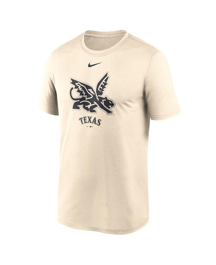 Nike Men's Cream Texas Rangers 2023 City Connect Peagle Logo Tshirt Macy's