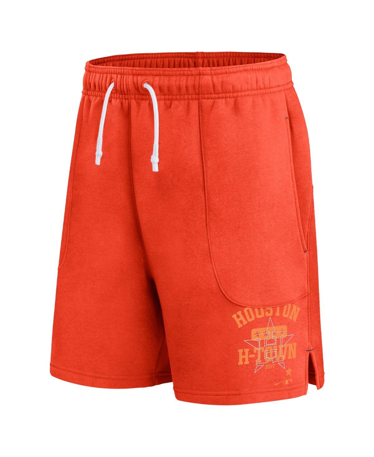 Nike Orange San Francisco Giants Statement Ball Game Shorts In Orange
