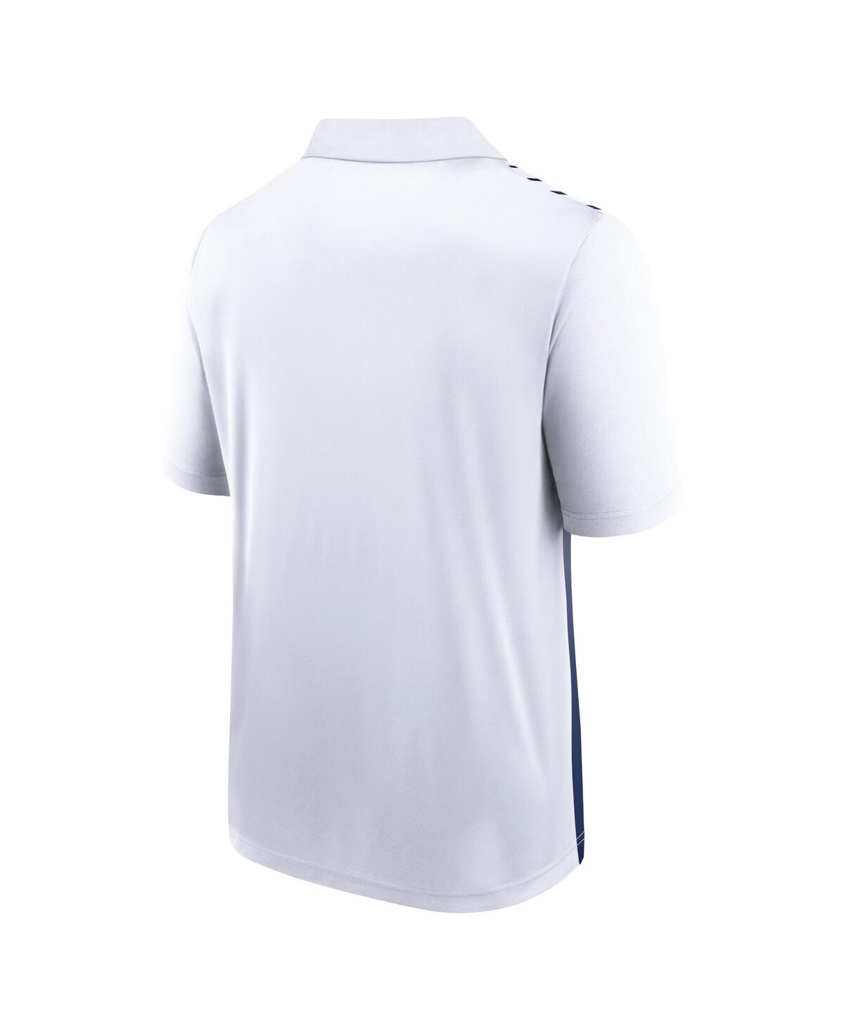Shop Fanatics Men's  White, Navy Seattle Mariners Sandlot Game Polo Shirt In White,navy