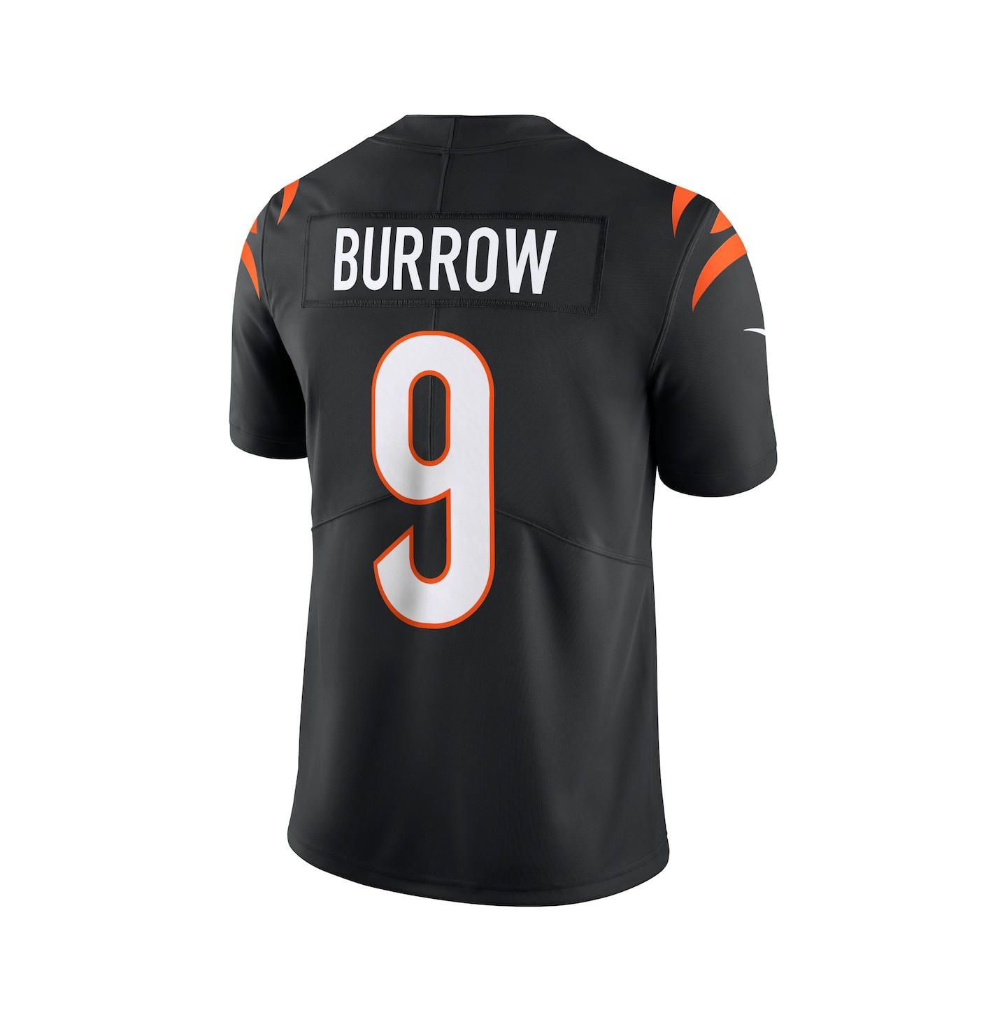 Мужской топ Nike Joe Burrow Cincinnati Bengals Vapor Untouchable Limited Jersey, цвет: Чёрный — фото 3