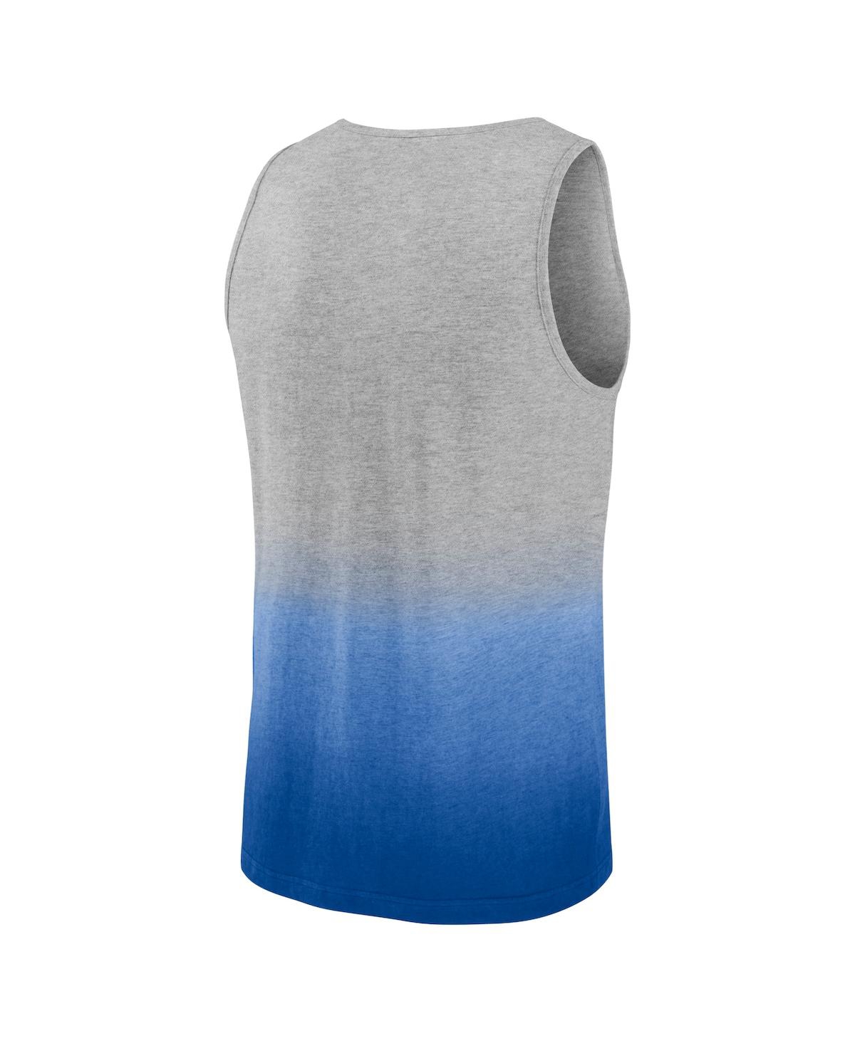 Fanatics Branded Gray/royal Chicago Cubs Our Year Tank Top In Gray,royal