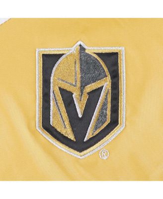 Women's Black, Gold Vegas Golden Knights Staci Half-Zip Windbreaker Jacket