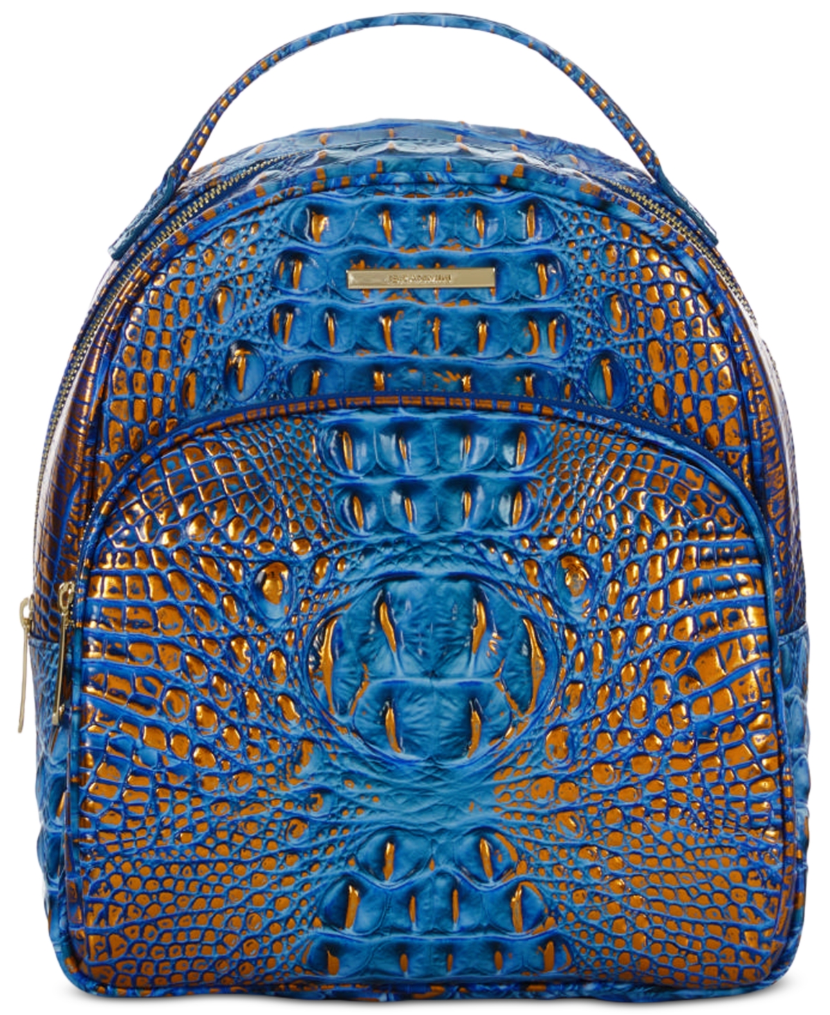 BRAHMIN CHELCY MELBOURNE EMBOSSED LEATHER BACKPACK