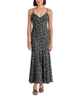 Betsey Johnson - Women's Slit Ditsy-Print Maxi Dress