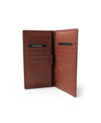 Club Rochelier Ladies Leather Double Zip Clutch Wallet - Macy's