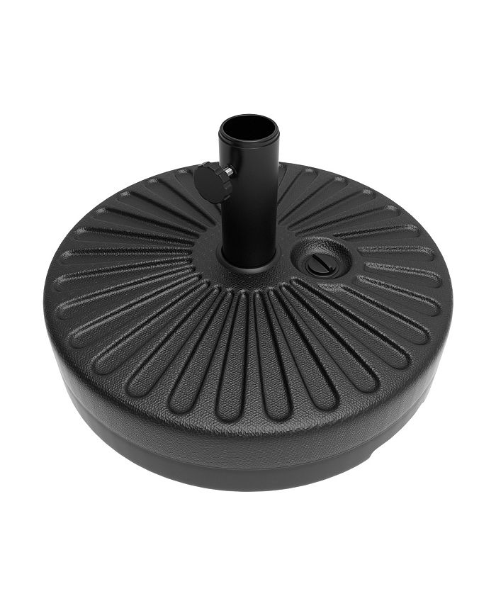 Pure Garden Patio Umbrella Base50 Pound Round Umbrella Holder Macy's