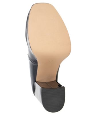 BCBGeneration Women's Alia Pump - Metallic Heel Dress Shoes With Bow Detail