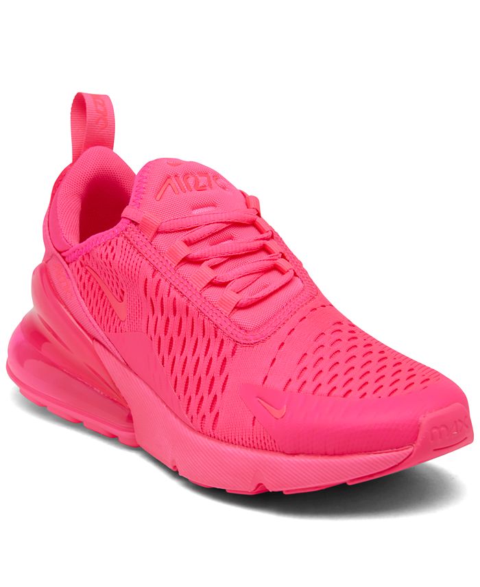 Nike Women's Air Max 270 Shoes, Size 6.5, Pink/Pink