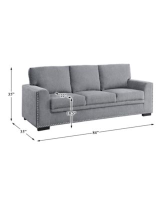 White Label Dickinson 84" Sofa