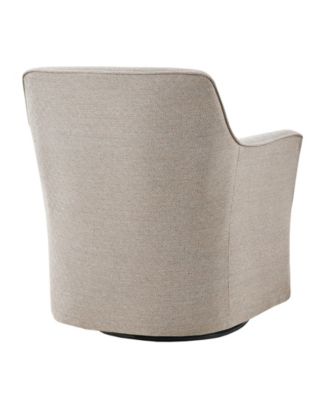 Augustine 30.75" Fabric Swivel Glider Chair