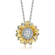 Macy's sunflower necklace cheap