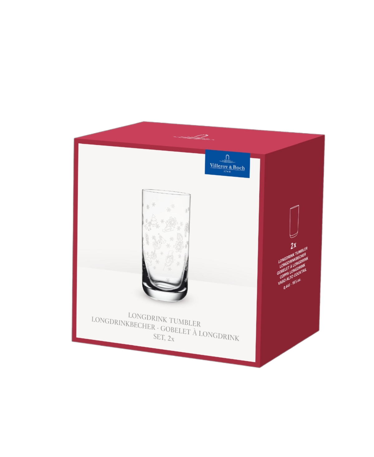 Villeroy & Boch Toys Delight Highball Pair In Clear