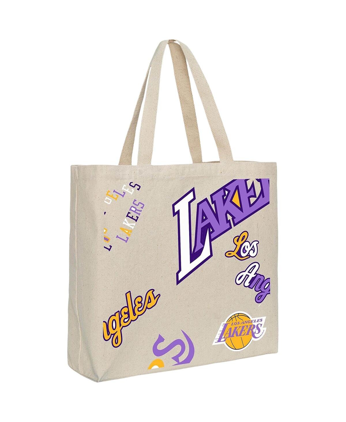 Mitchell & Ness Women's  Los Angeles Lakers Team Logo Tote Bag In Multi