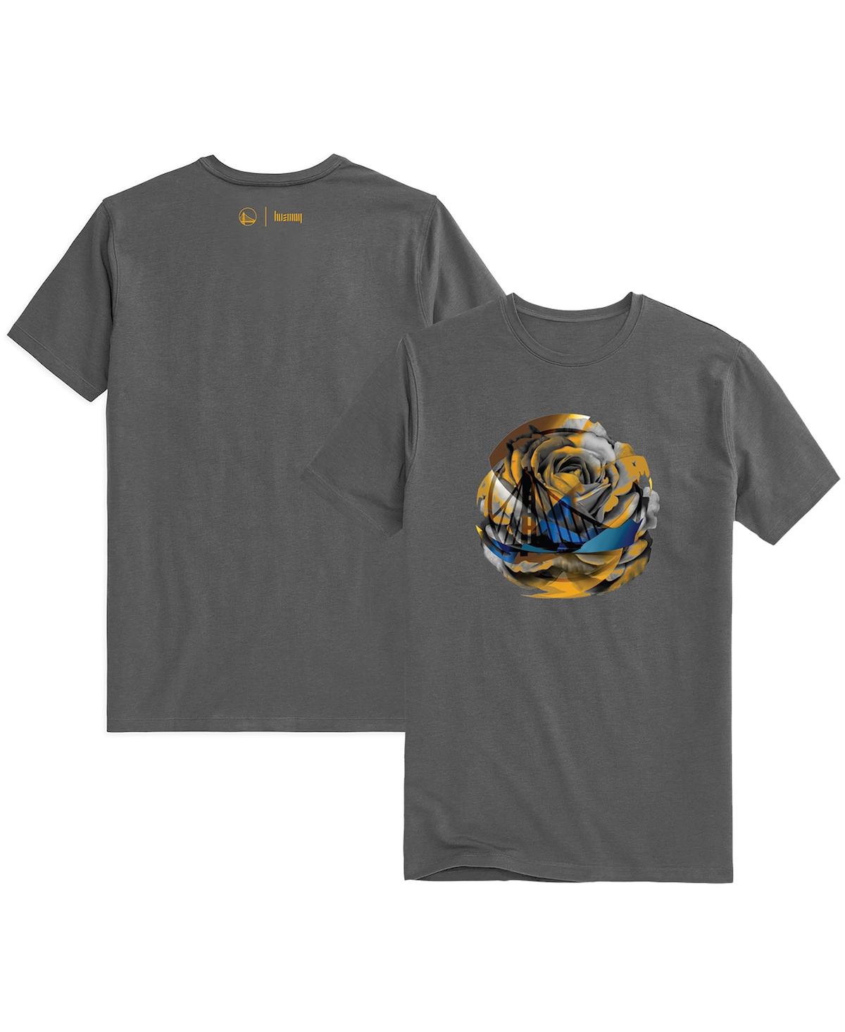 Shop The Wild Collective Men's And Women's  Charcoal Golden State Warriors 2022/23 City Edition T-shirt