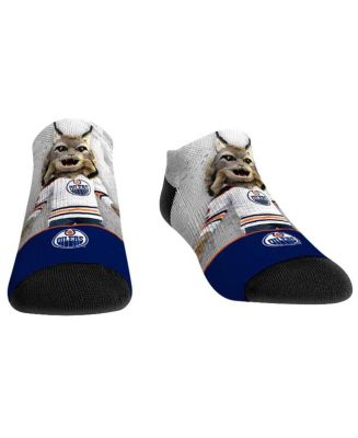 Men's and Women's Rock 'Em Socks Edmonton Oilers Mascot Walkout Low Cut ...