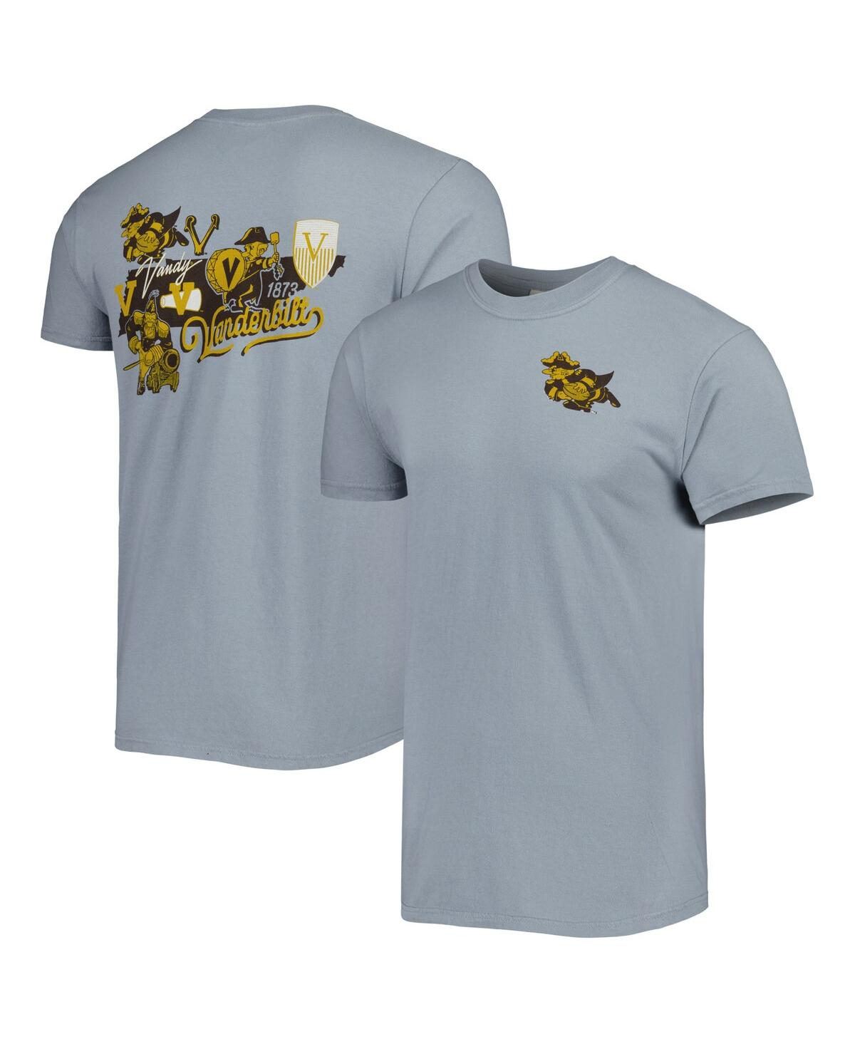 Image One Graphite Vanderbilt Commodores Vault State Comfort T-shirt In Graphite