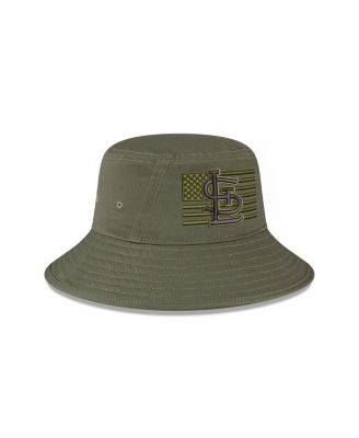 Men's Green St. Louis Cardinals 2023 Armed Forces Day Bucket Hat