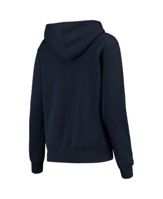 Women's Navy Notre Dame Fighting Irish Big Logo Pullover Hoodie