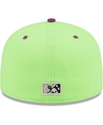 Men's Green, Purple Caballos de Stockton Copa De La Diversion 59FIFTY Fitted Hat