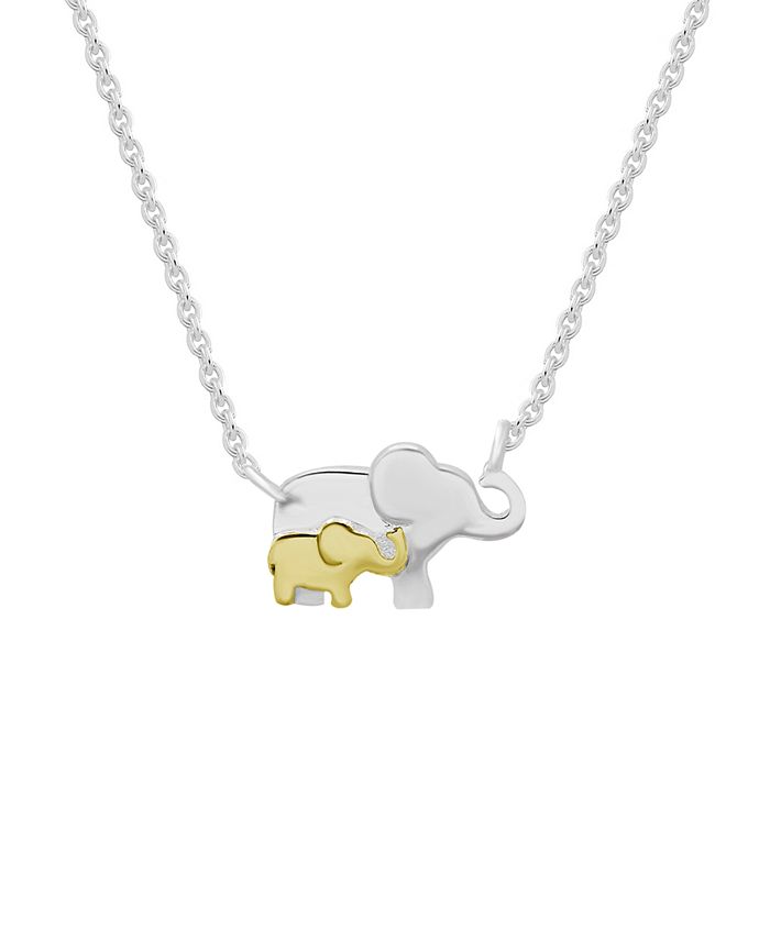 Essentials Set in Silver Plated and 18k Gold Plated Elephant