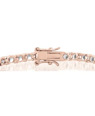 Exquisite 4MM Cubic Zirconia Tennis Bracelet