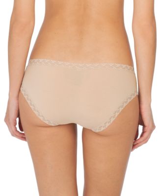 Bliss Lace-Trim Cotton Brief Underwear 3-Pack 156058MP