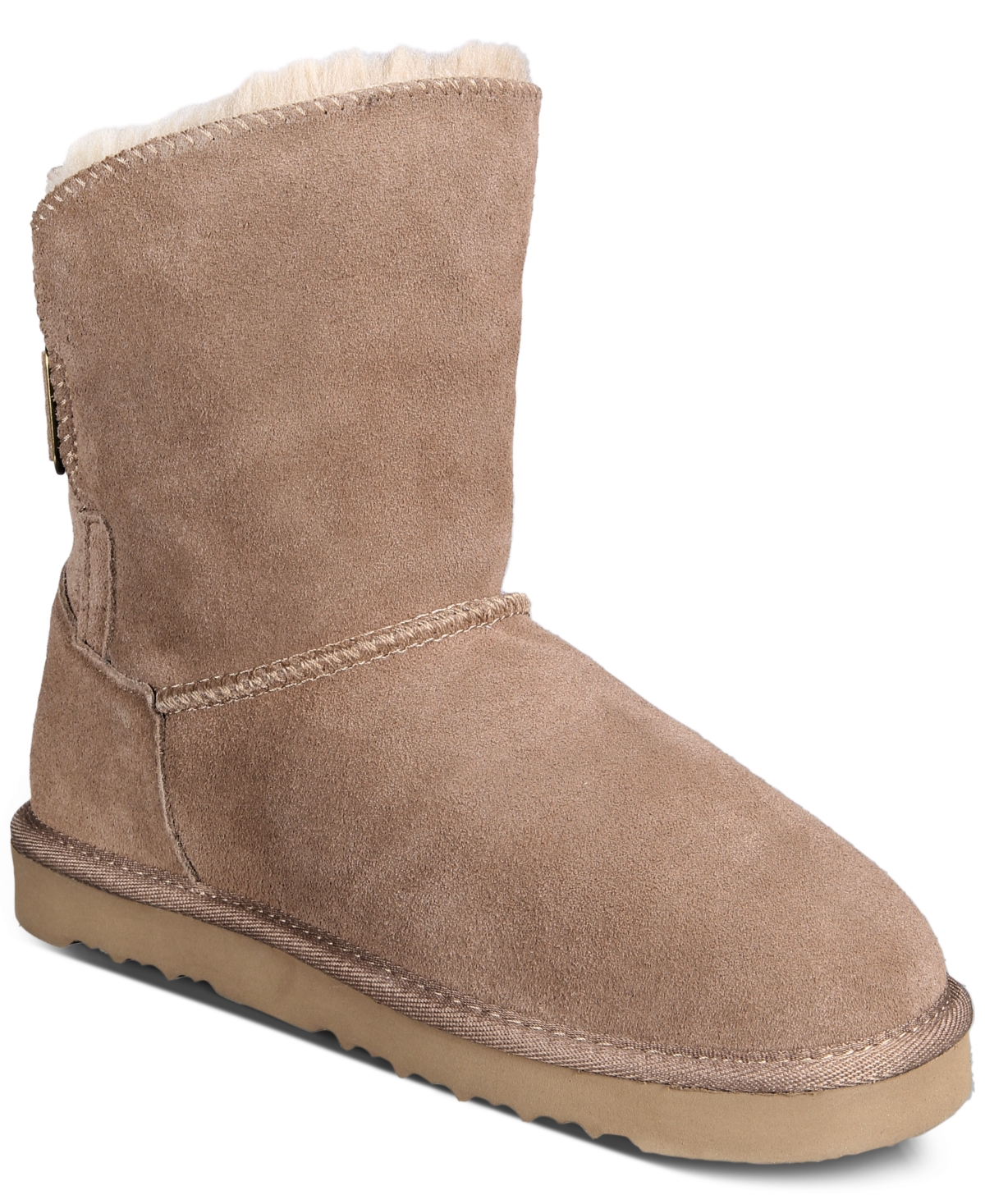 Style & Co Women's Teenyy Winter Booties, Created For Macy's In Mushroom