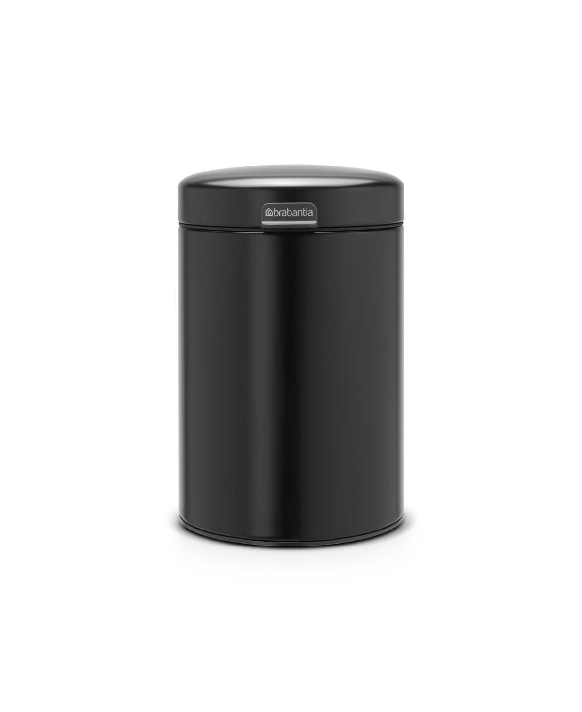 Brabantia New Icon Wall Mounted Trash Can, 0.8 Gallon, 3 Liter In Matte Black