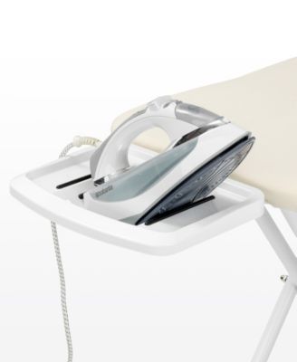 Ironing Board C, 49&amp;quot; x 18&amp;quot;, 124 x 45 Centimeter - Solid Steam Iron Rest, 1&amp;quot; 25 Millimeter White Frame