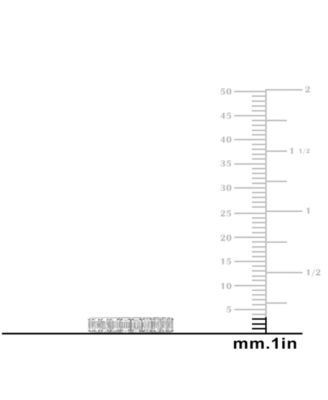 Certified Lab Grown Diamond Emerald-Cut Eternity Band (3 ct. t.w.) in 14k Gold