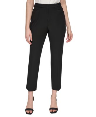 Calvin Klein - Women's Mid-Rise Ankle Pants