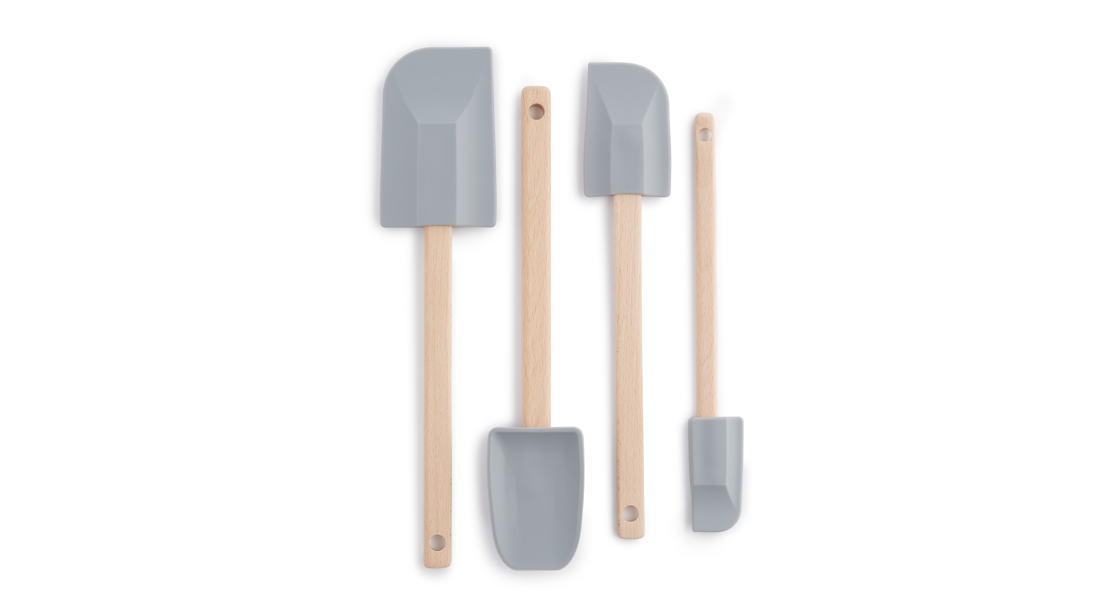 The Cellar 4-Piece Silicone Spatula Set